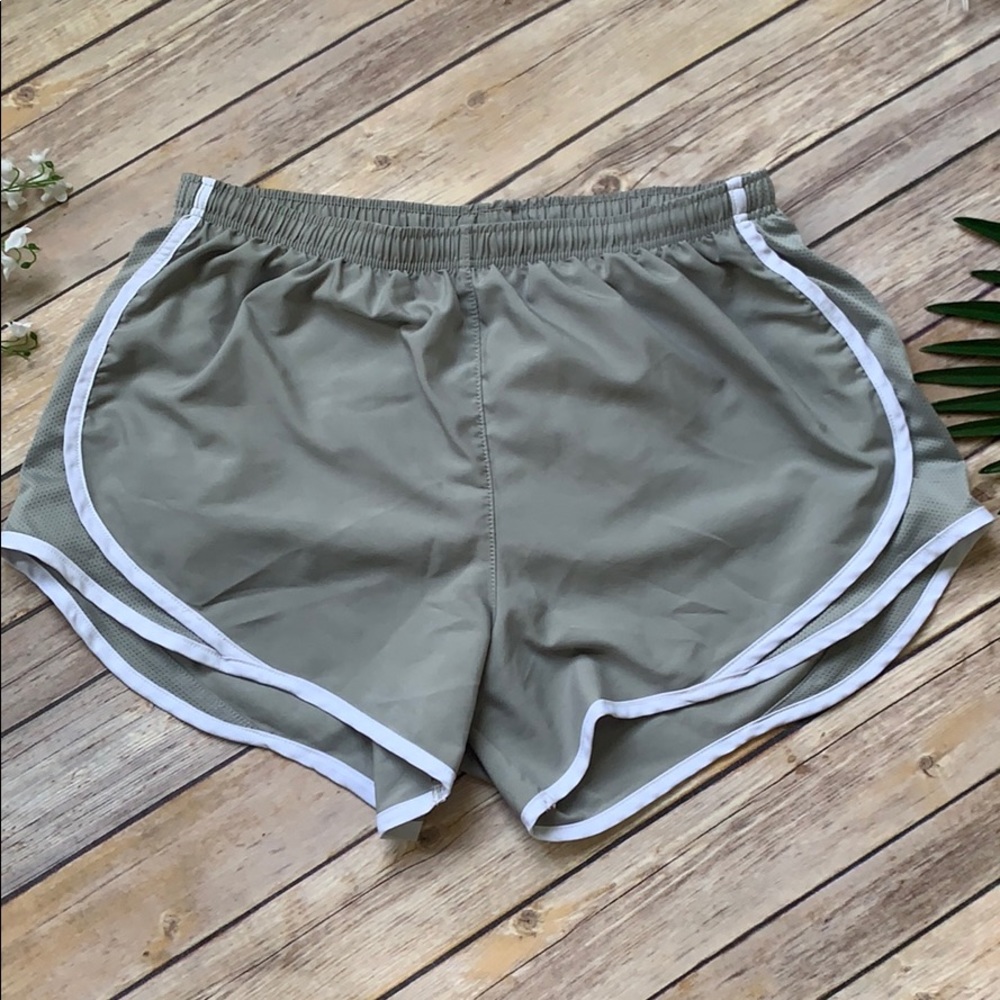 Gray Athletic Varsity Spirit Cheer Spirit Shorts